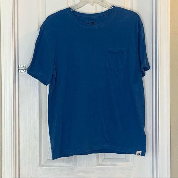 The North Face Standard Pocket Tee Blue Size XL - Picture 9 of 10